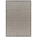 Ravello Indoor Outdoor Rug Black & Ivory 8x10ft