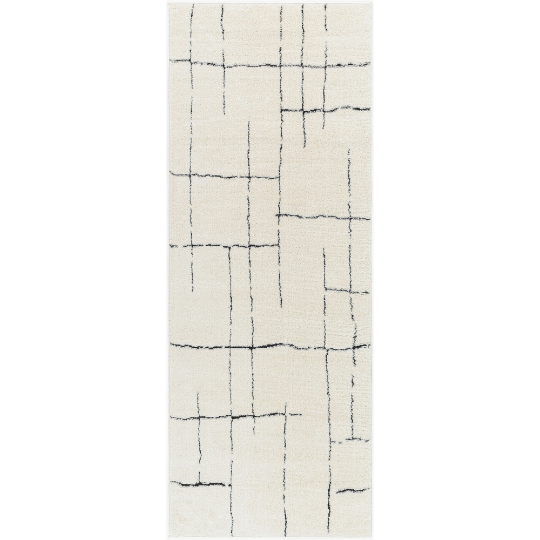 Freud Runner Rug Ivory 3x7ft