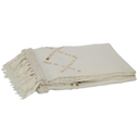 Fringes Tufted Sequin Throw 51x71in