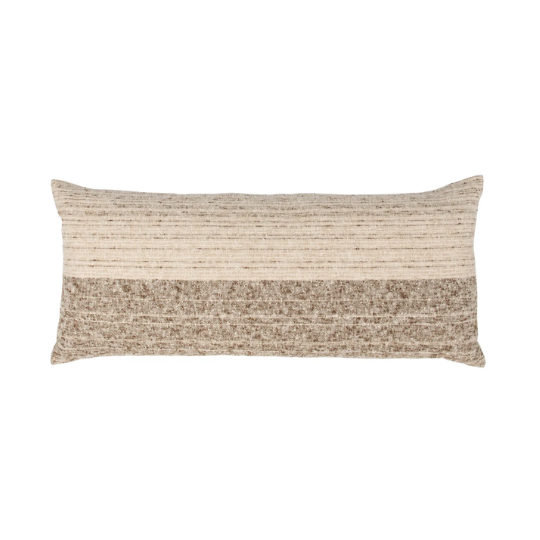 Beryl Bolster Cocoa Brown 16x36in