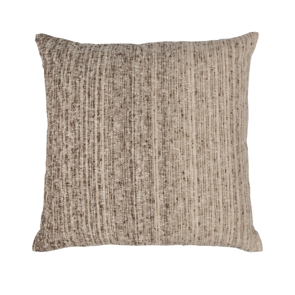 Beryl Pillow Cocoa Brown 22x22in