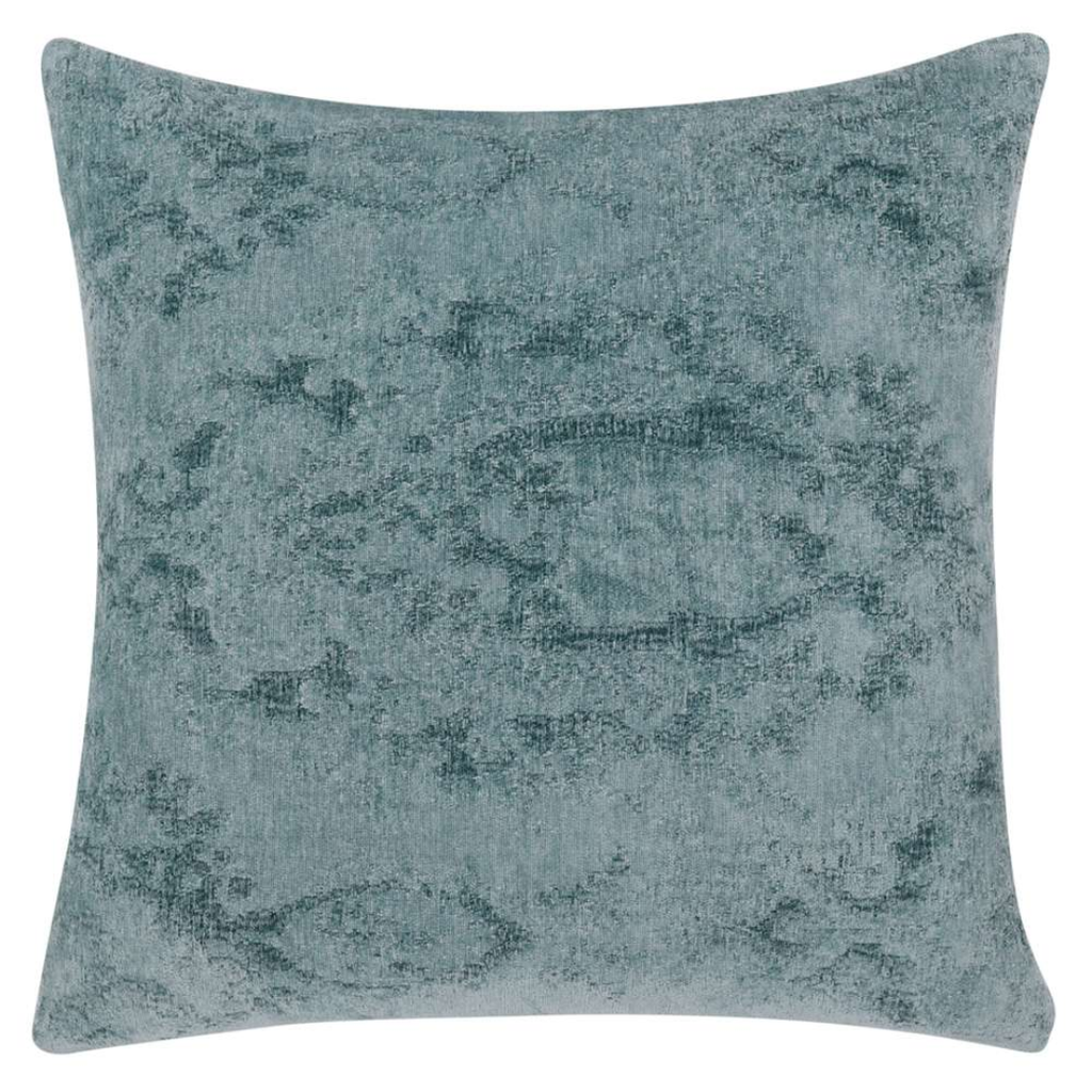 Oliver Pillow Chambray Blue 22x22in