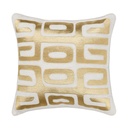 Zelo Pillow Natural Gold 22x22in