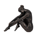 Resting Ballerina Figurine Bronze 16in