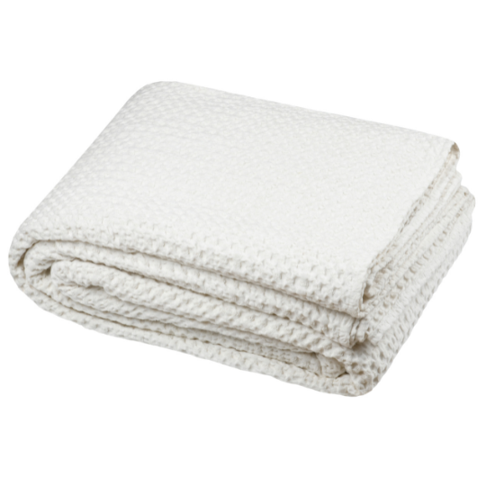 Anouk Throw Ecru 51x63in