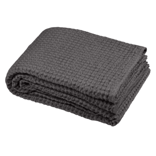 Anouk Throw Anthracite 51x63in