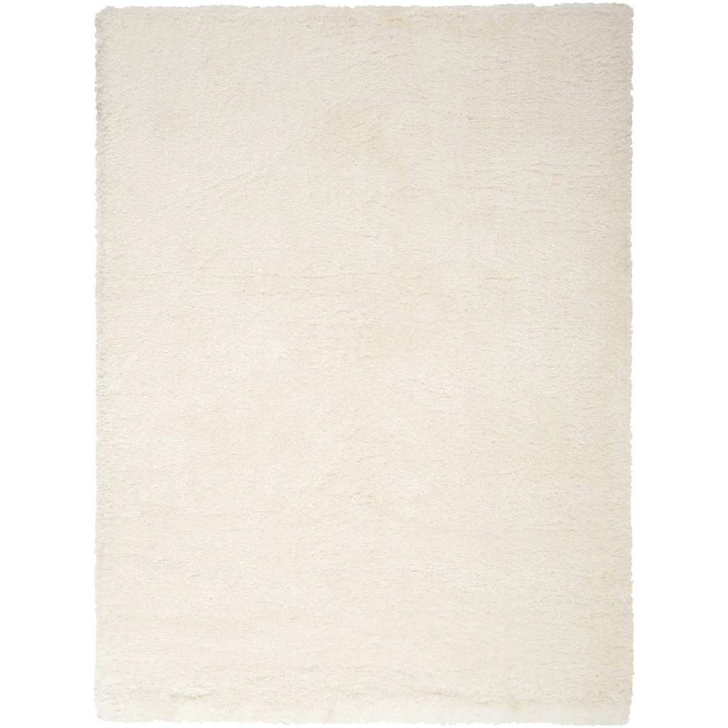 Dreamy Shag Rug Ivory 5x7ft