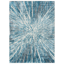 Ambiance Rug Blue Silver 5x7ft