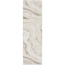 Glitz Rug Grey Gold 2.3x7.6ft