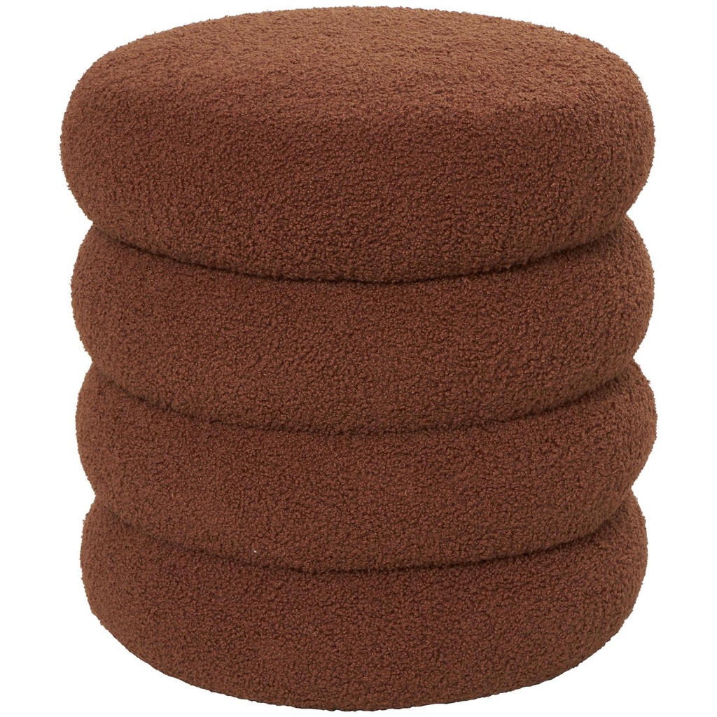 Bubble Stool Terracotta 17in