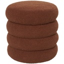 Bubble Stool Terracotta 17in