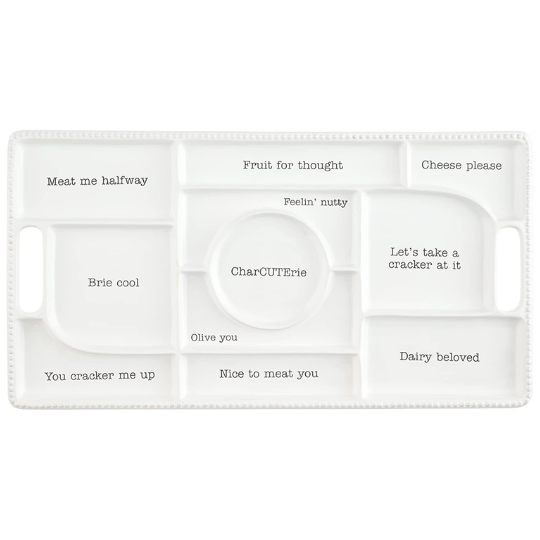 Circa Charcuterie Serving Board 11.75x22in