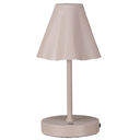 Ruffled LED Table Lamp With Touch Sensor Cream 11in