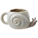 Stoneware Snail Shaped Mug 12oz