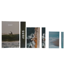 Beach Canvas Book Storage Boxes 3pc