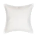 Taiga Faux Fur Pillow Ivory 22x22in