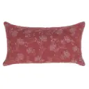 Rosecliff Pillow Burgundy Red 14x26in