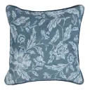 Davenport Pillow Denim Blue 22x22in