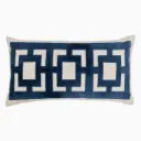 Corbin Pillow Navy Blue 14x26in