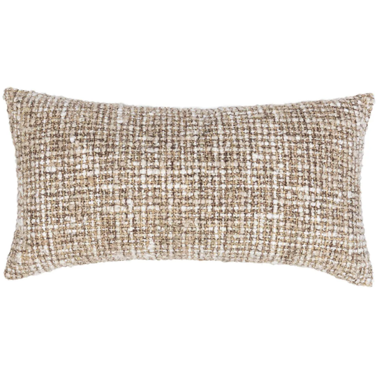 Porter Pillow Natural Ivory 14x26in