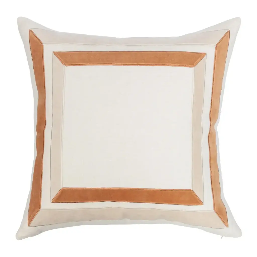 Maybrook Pillow Ivory Natural 22x22in
