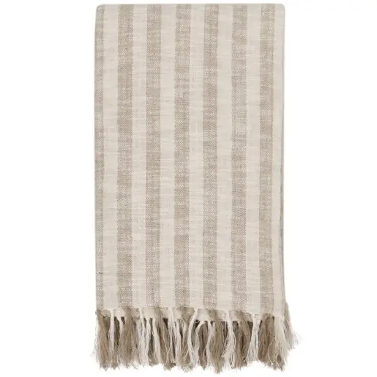 Linna Throw Ivory Natural 50x70in