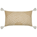 Balma Bolster Pillow Jute 14x24in