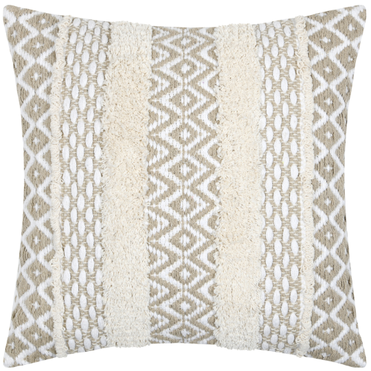 Balma Pillow Taupe 16x16in