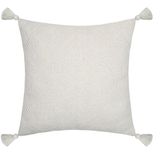 Balma Pillow Ivory 18x18in