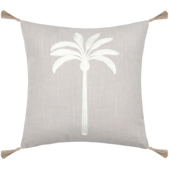 Casablanca Pillow Beige 16x16in