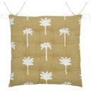 Casablanca Chair Pad Mustard 15x15in