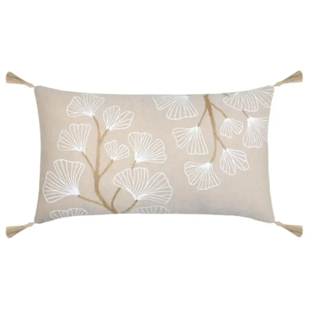 Nova Bolster Pillow Natural 14x24in