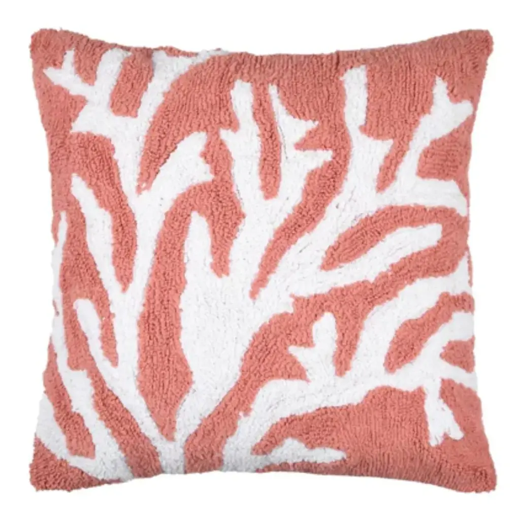 Suncoast Pillow Coral 18x18in