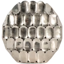 Oval Vase Silver 17in