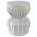 Utena Garden Stool White 18in