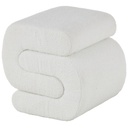 Interconnected S-Shaped Ottoman 20in