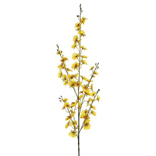 Oncidium Orchid Spray Yellow 40in