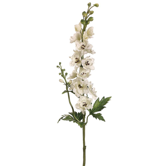 Delphinium Spray White 35in
