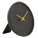 Veti Mango Wood Clock 6in