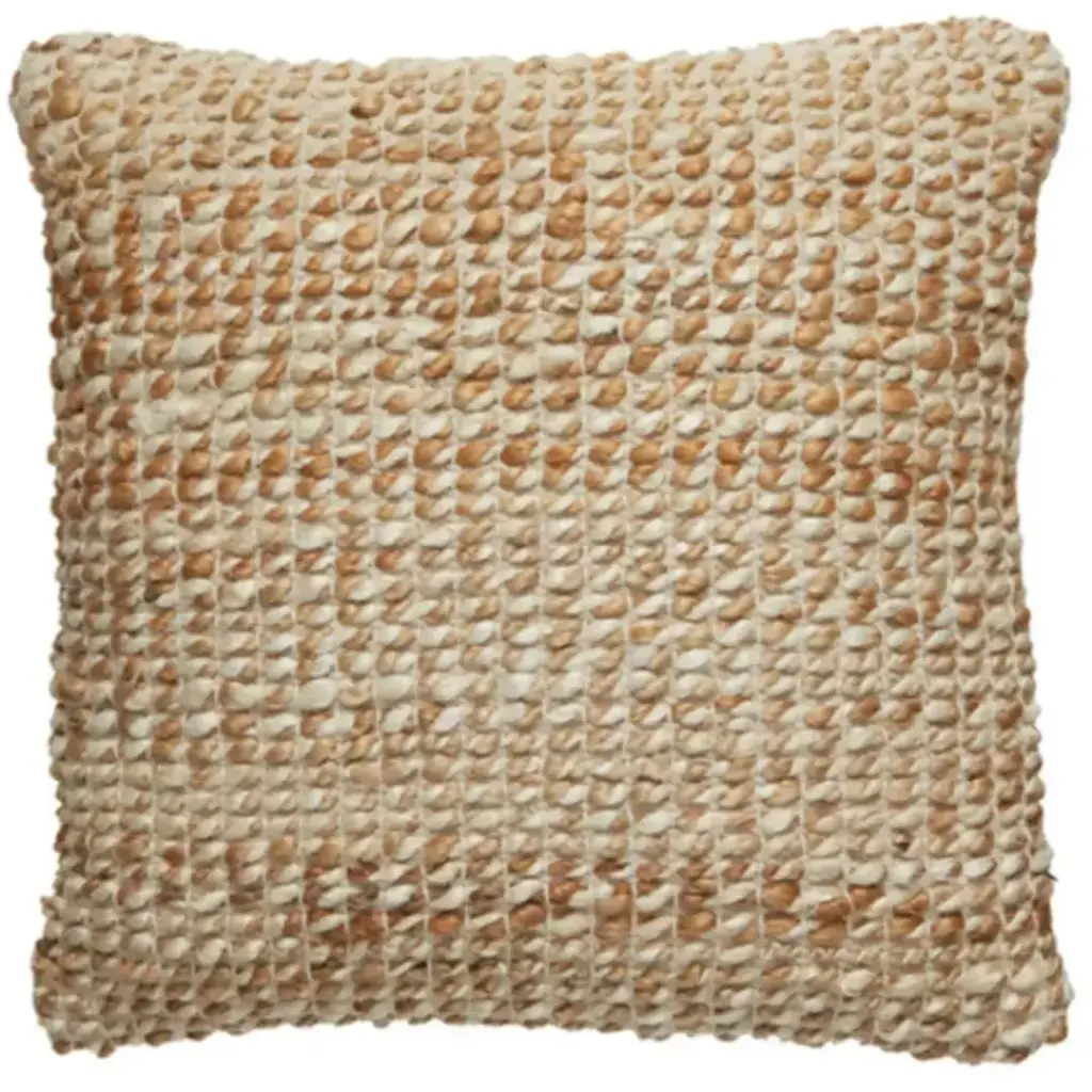 Jolita Jute Pillow 18in