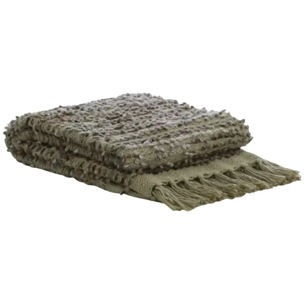 Cazar Throw Green 51x67in