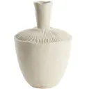 Neira Ceramic Vase Cream 11in