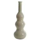 Venerio Glass Vase Light Beige 30in