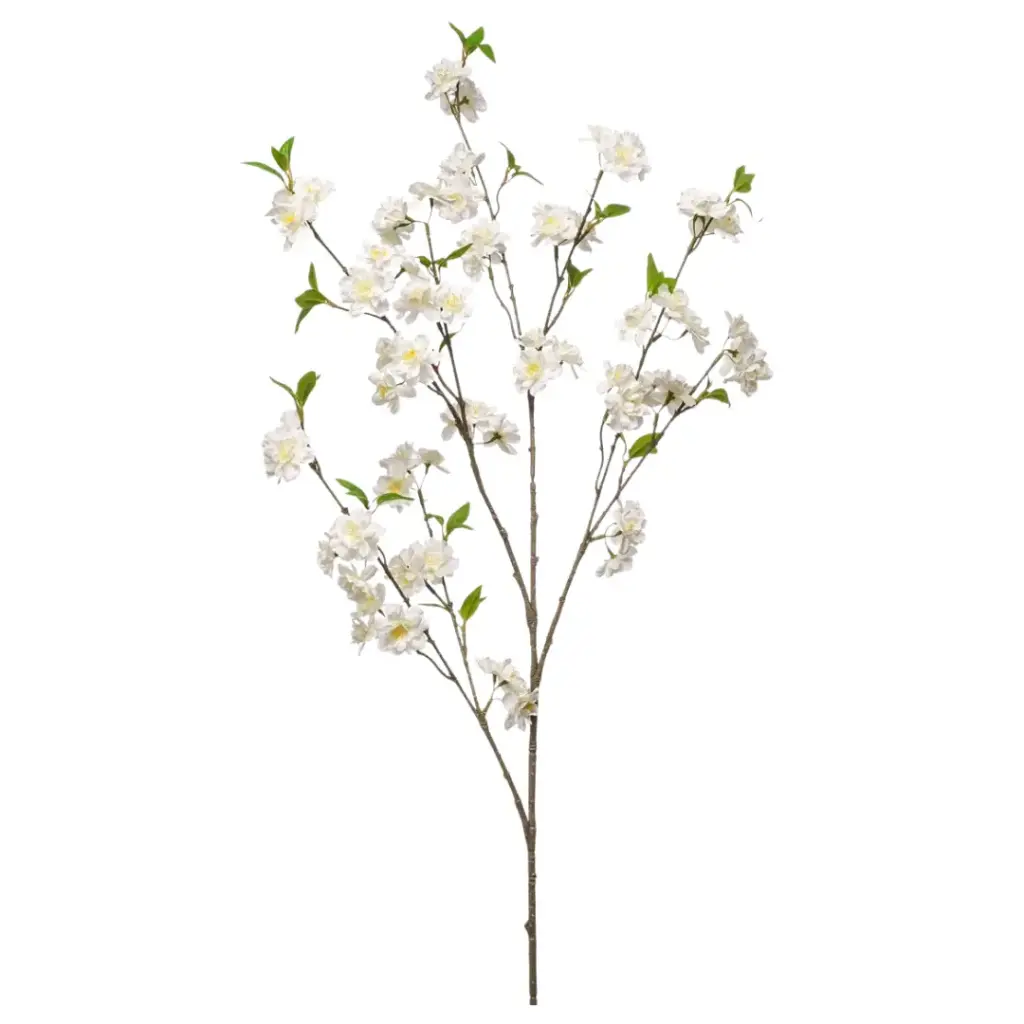 Cherry Blossom Branch White 47in