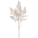 Sequin Fern Spray Champagne Gold 24in