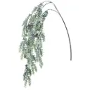 Snow Hanging Spray with Pine Cones 40in