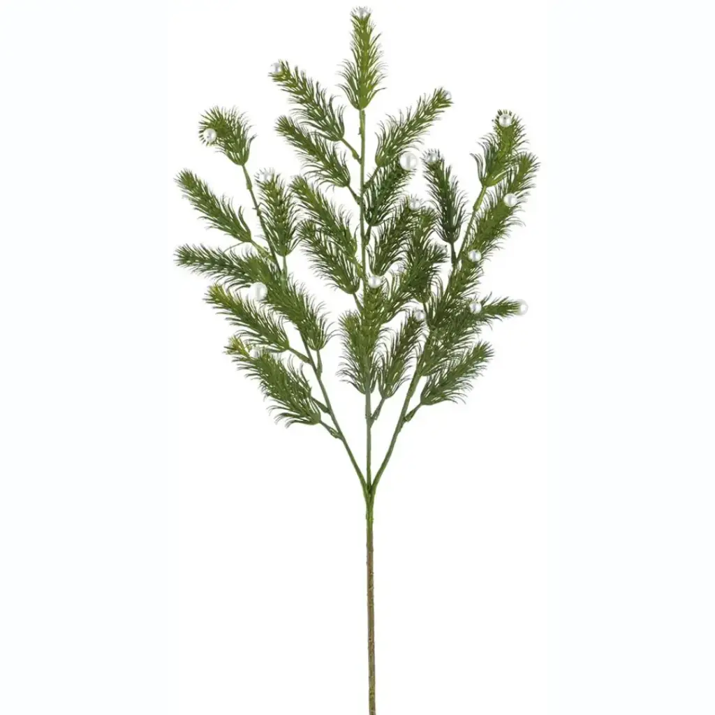 Pearl Pine Spray 27in