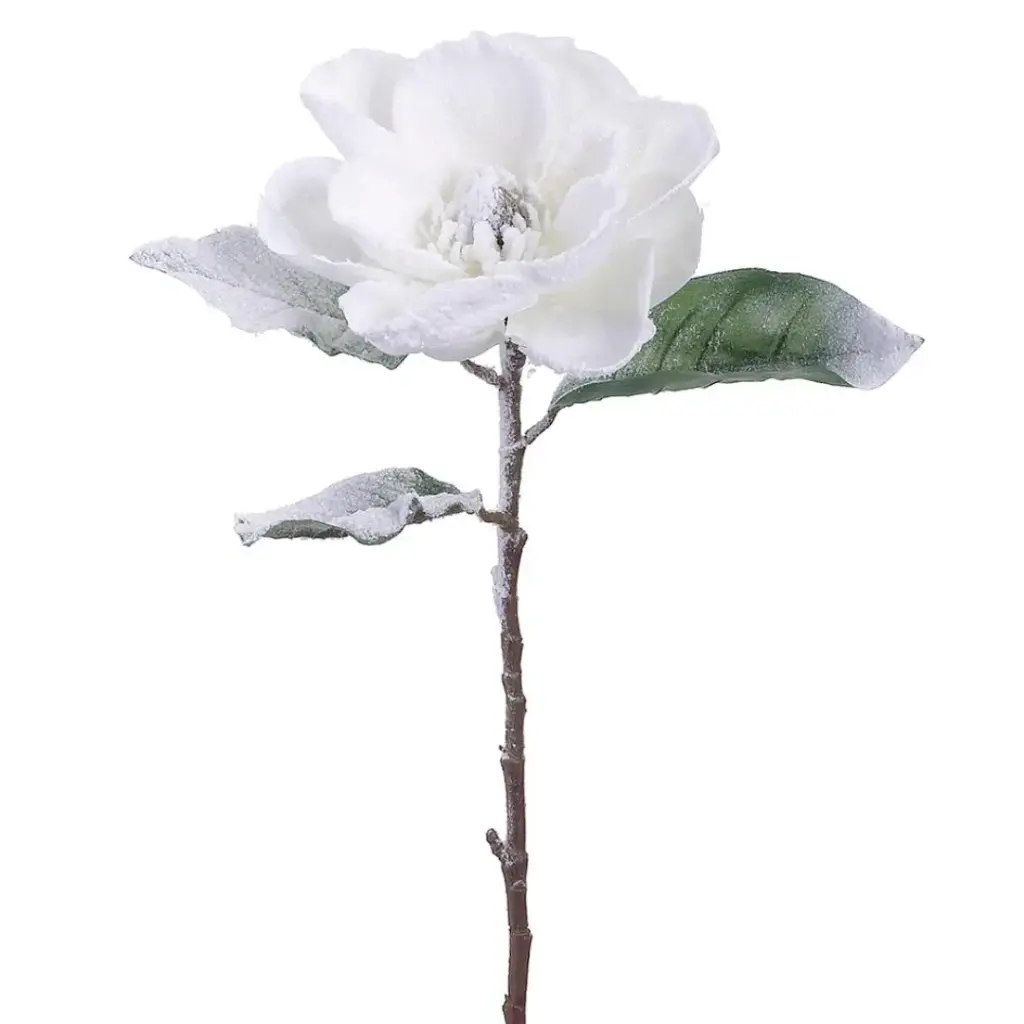 Snow Magnolia Spray White 29in