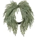 Frosted Willow Pine Wreath 24in