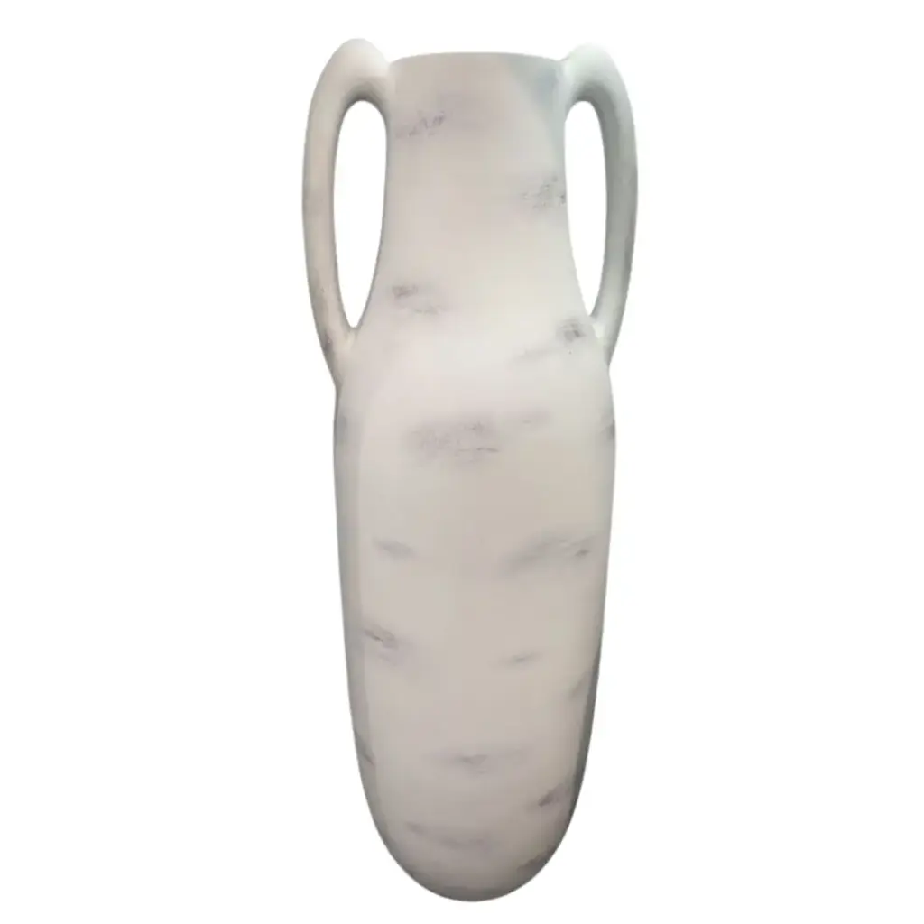 YDRA Planter White Fiberglass 47in